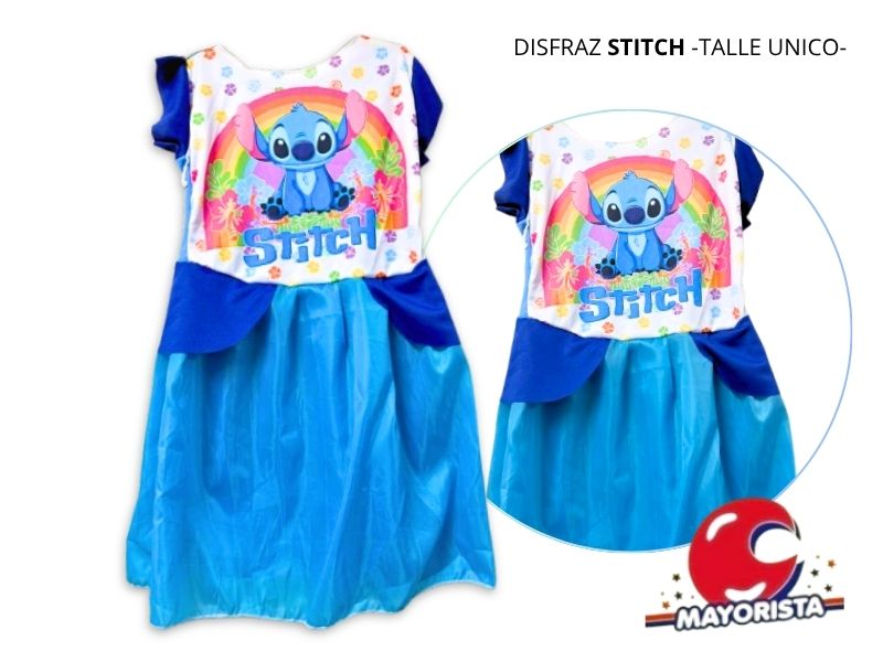 DISFRAZ STITCH TALLE UNICO (LEON)