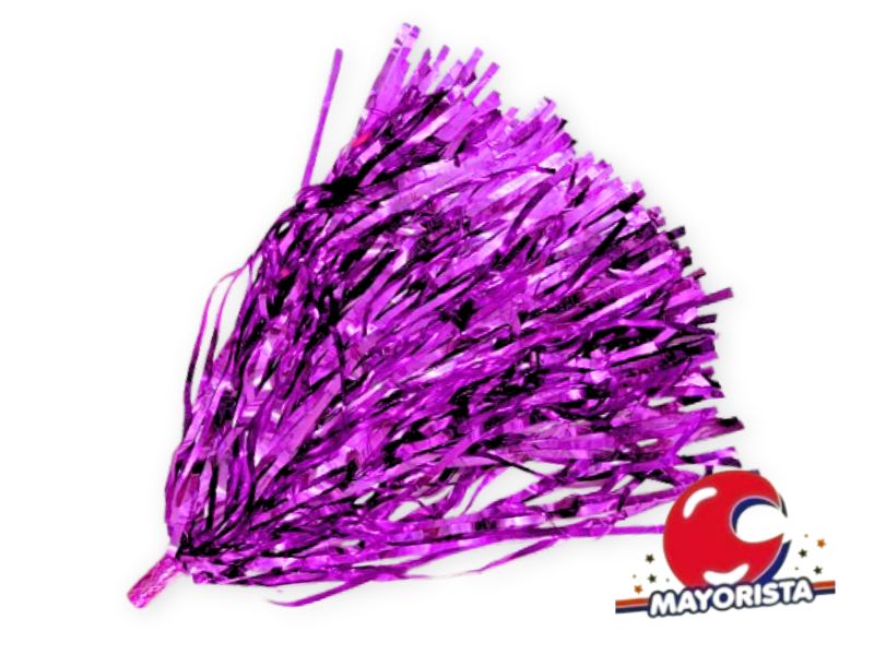 PORRON METALIZADO X 1 FUCSIA - MOMPEL