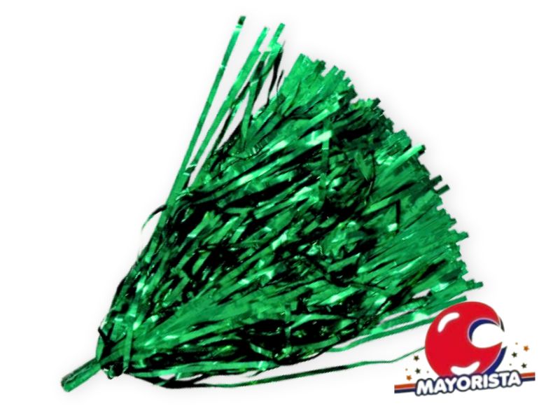 PORRON METALIZADO X 1 VERDE OSCURO - MOMPEL