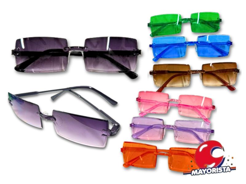 ANTEOJO ACRILICO CUADRADO (YJ0044) YJ IMPORT