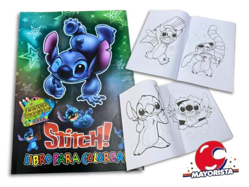 LIBRITO PARA COLOREAR STITCH (TIA)
