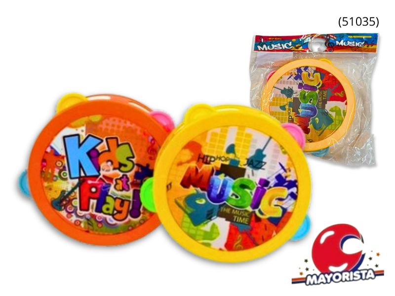 PANDERETA EN BOLSA 22X19 (51035) KADA