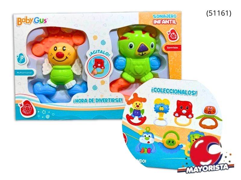 SONAJERO X 2 EN CAJA 25X16 (51161) KADA