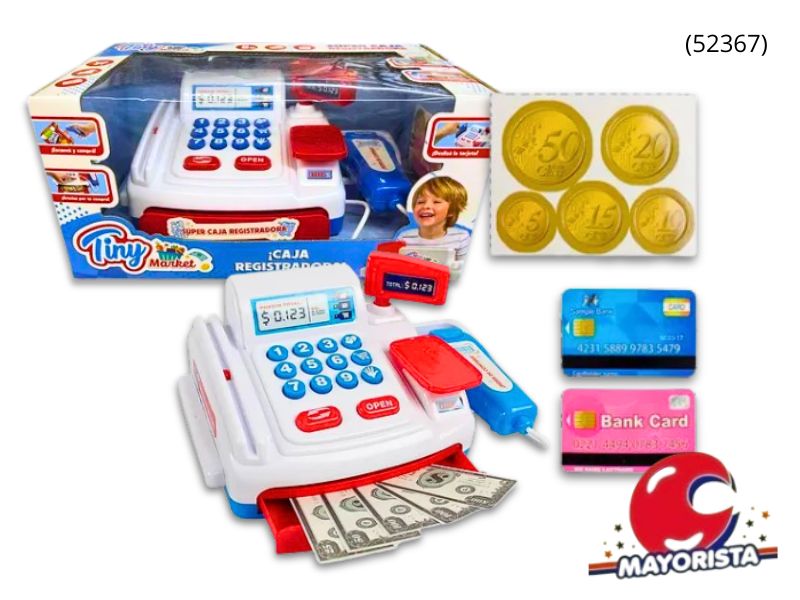 CAJA REGISTRADORA C/ACCESORIOS CAJA 27X13 (52367) KADA