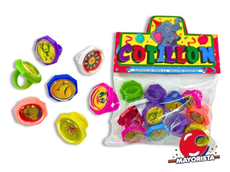 ANILLOS FANTASY X 12 (355) ELE COTILLON