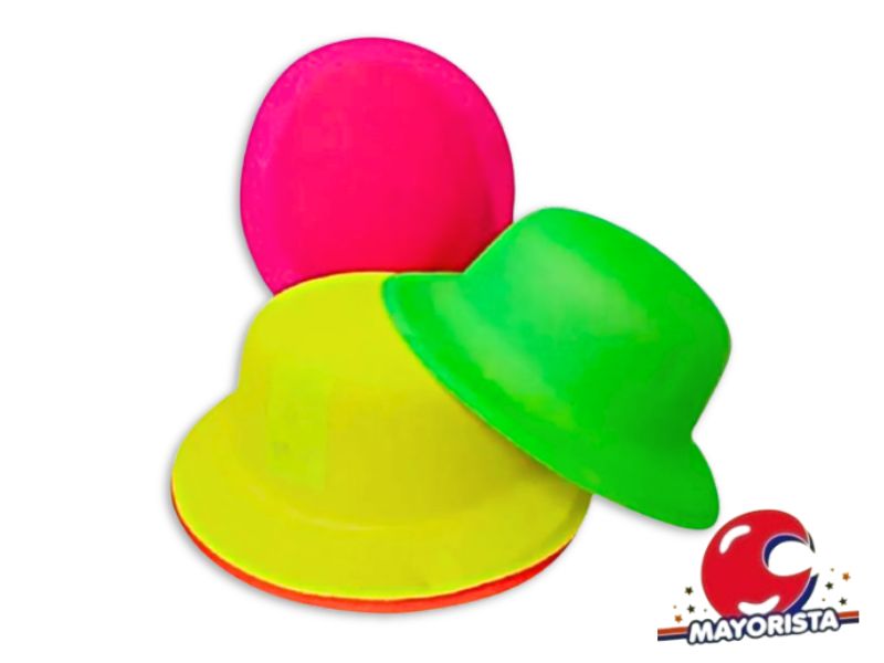 SOMBRERO BOMBIN FLUO LISO (YJ0697/ILC-Y201) LCOST
