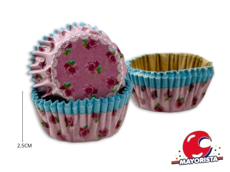 PIROTINES N 8 X 25 FLORES ROSA (CONVIDA)