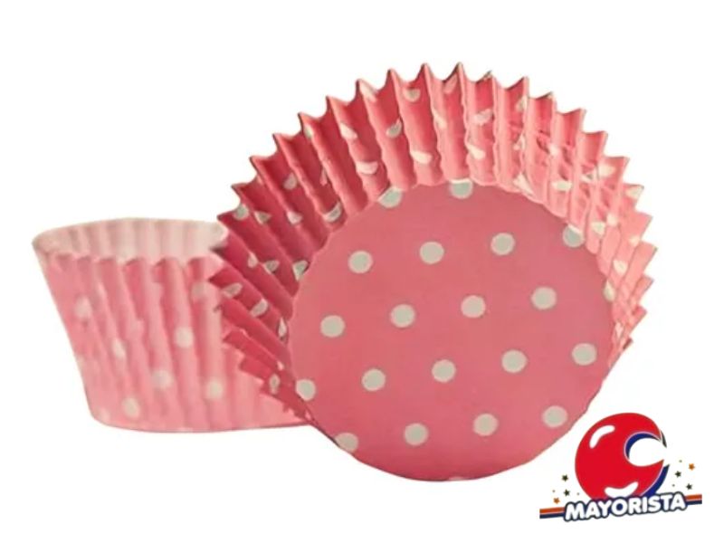 PIROTINES N 10 X 25 LUNARES ROSA (CONVIDA)
