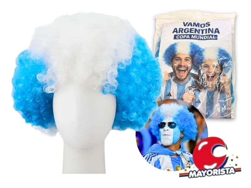 PELUCA RULOS AFRO ARGENTINA (YJ0834) YJ IMPORT