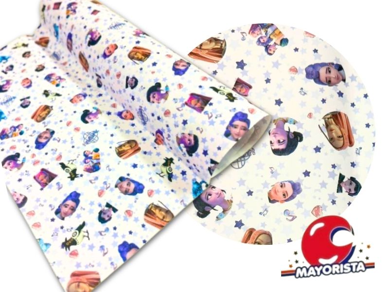 CARTULINA X 1 GUERRERAS KPOP 65X45 - DIVER COTY