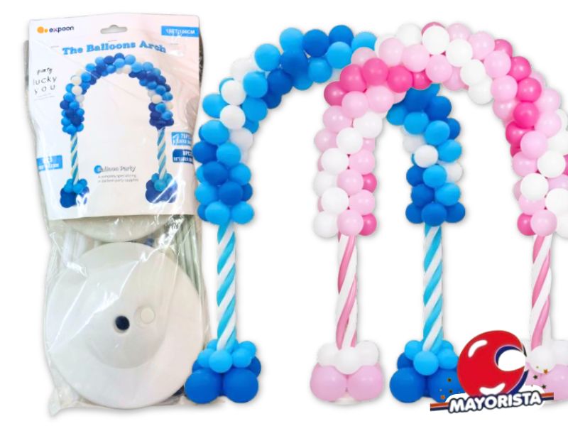 KIT DE ARCO DE GLOBOS INCLUYE SOPORTE+GLOBOS (ZLE-CGL-17-01) ERIK