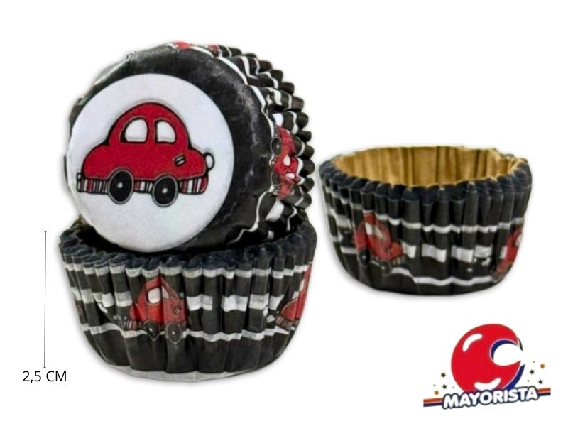 PIROTINES N 8 X 25 AUTITOS ROJOS