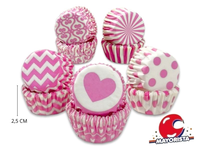 PIROTINES N 8 X 25 SURTIDO ROSA (CONVIDA)