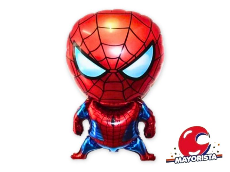 GLOBO MYLAR SILUETA SPIDERMAN CABEZON 70CM - CHG