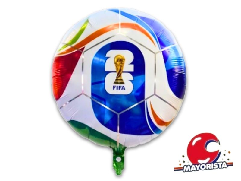 GLOBO MYLAR 18 PELOTA MUNDIAL FIFA 2026 - CHG