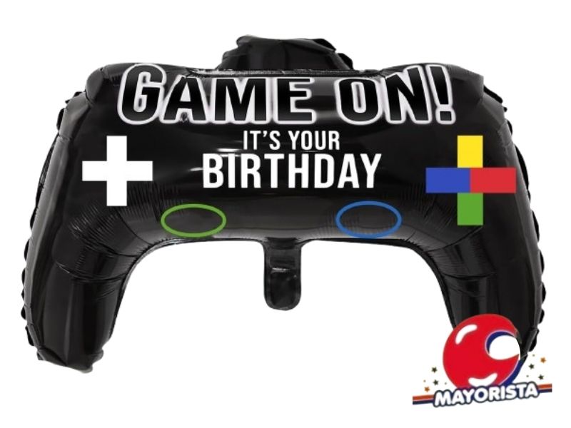 GLOBO MYLAR SILUETA JOYSTICK 65X50 - CHG