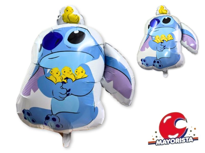 GLOBO MYLAR SILUETA STICH C/PAJARITOS (BKT525) CHG