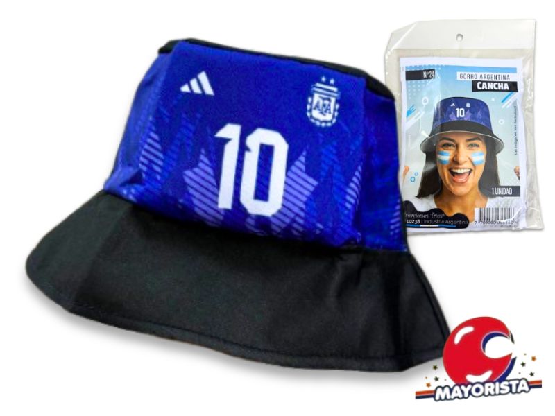 GORRO ARGENTINA CANCHA N24 POLIESTER (10238) TRIES