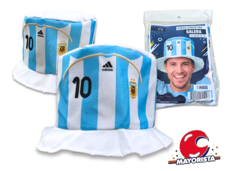 GORRO ARGENTINA GALERA N51 POLIESTER (10265) TRIES