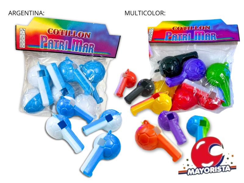 SILBATOS PELOTA GRANDE X 6 (0257) PATRIMAR