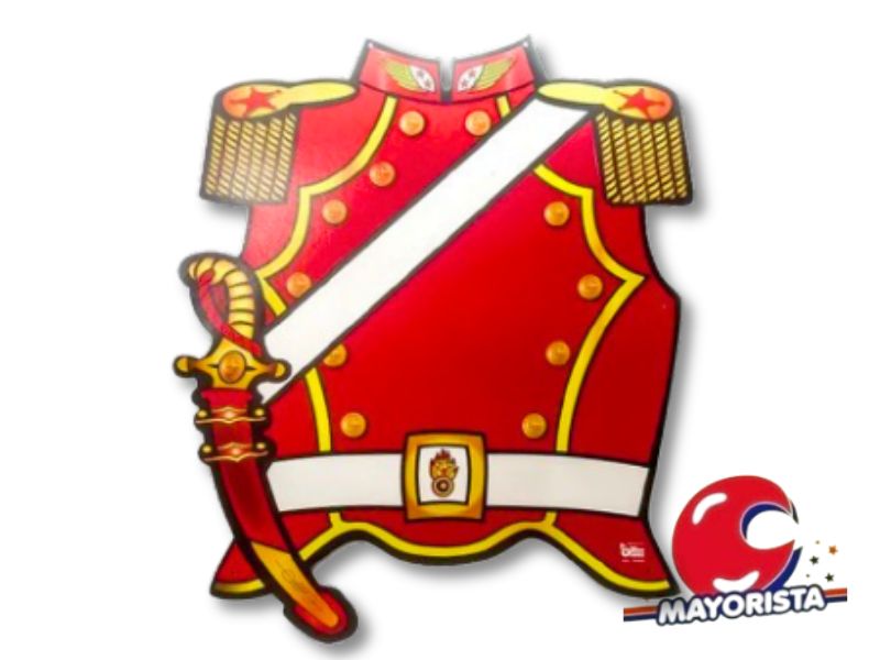 PECHERA CARTON REALISTA CON SABLE (91007) OTERO