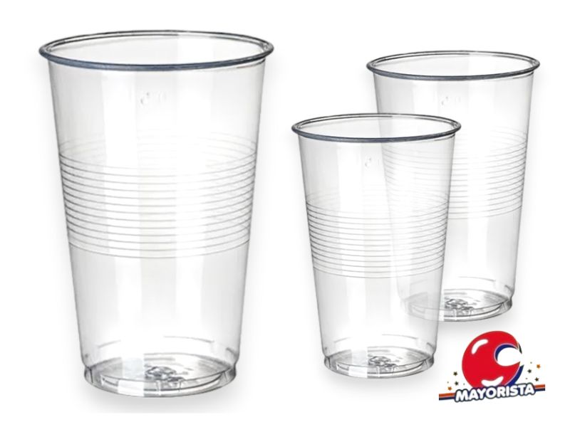 VASO 500 CC X 50 (X10) TRANSPARENTE - WORK