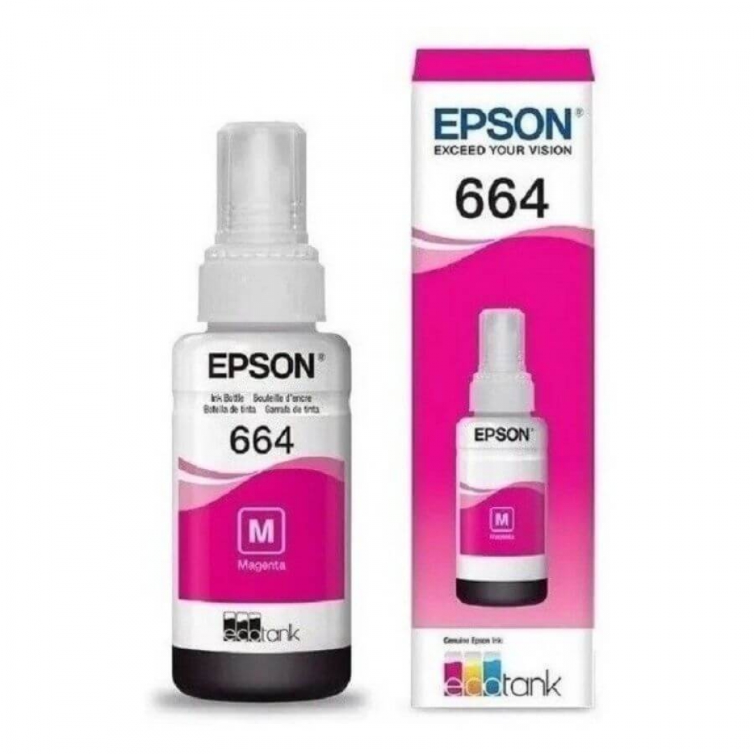 Botella Epson T664320-AL (Magenta)