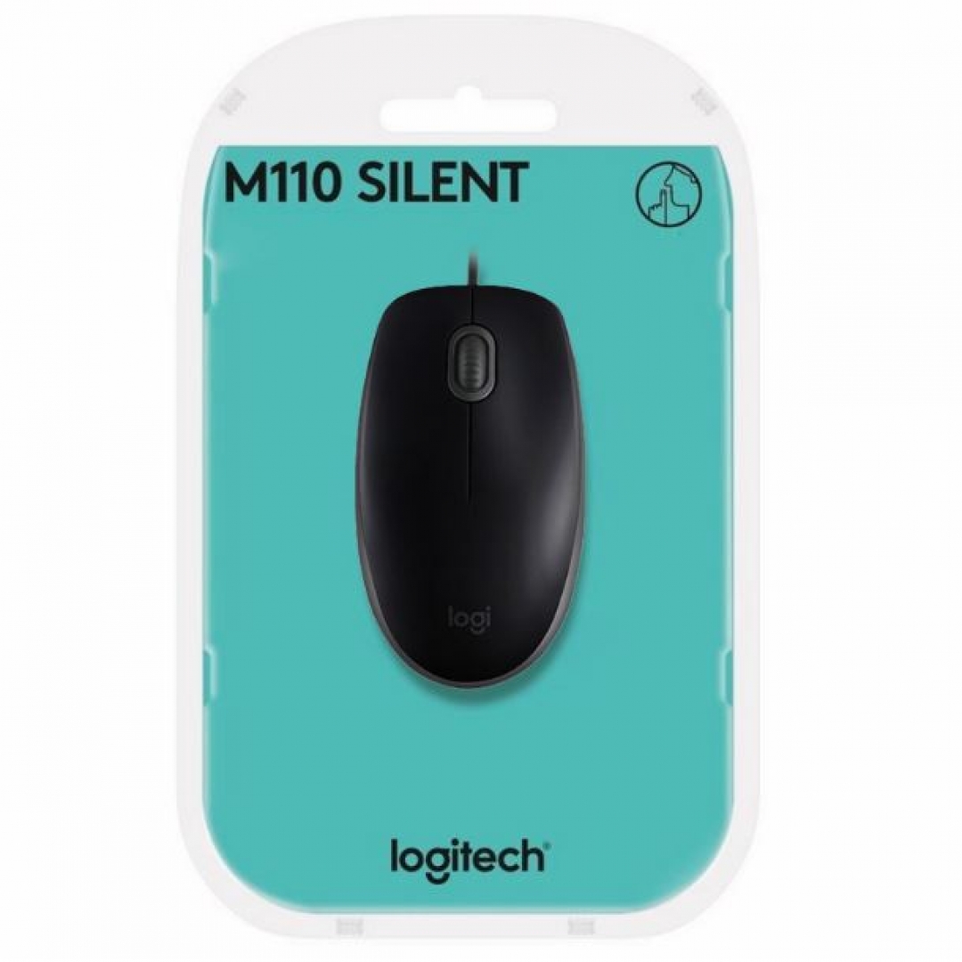 Mouse Logitech M110 Silent USB